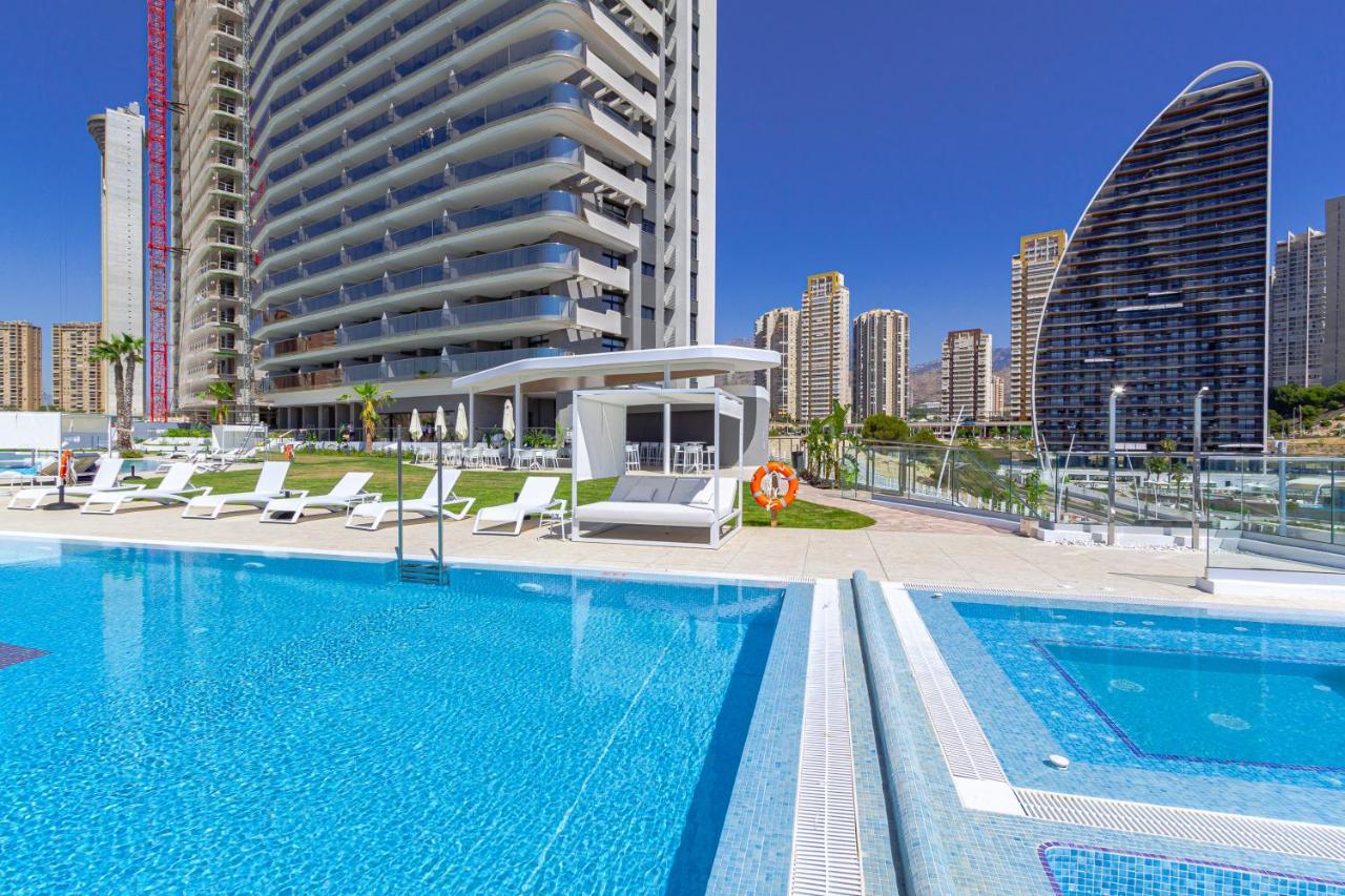 Sunset Cliffs Sea & Sky Apartments Benidorm Ngoại thất bức ảnh