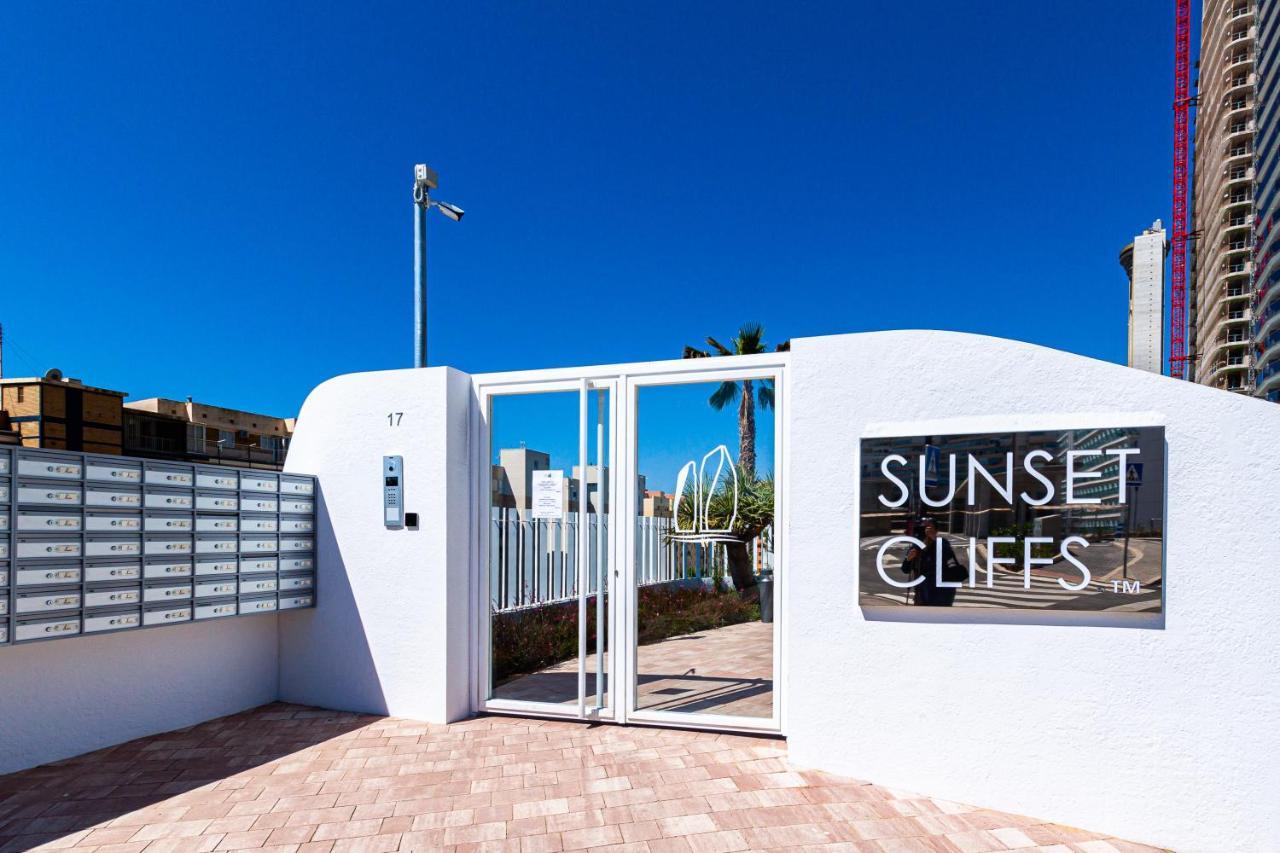 Sunset Cliffs Sea & Sky Apartments Benidorm Ngoại thất bức ảnh